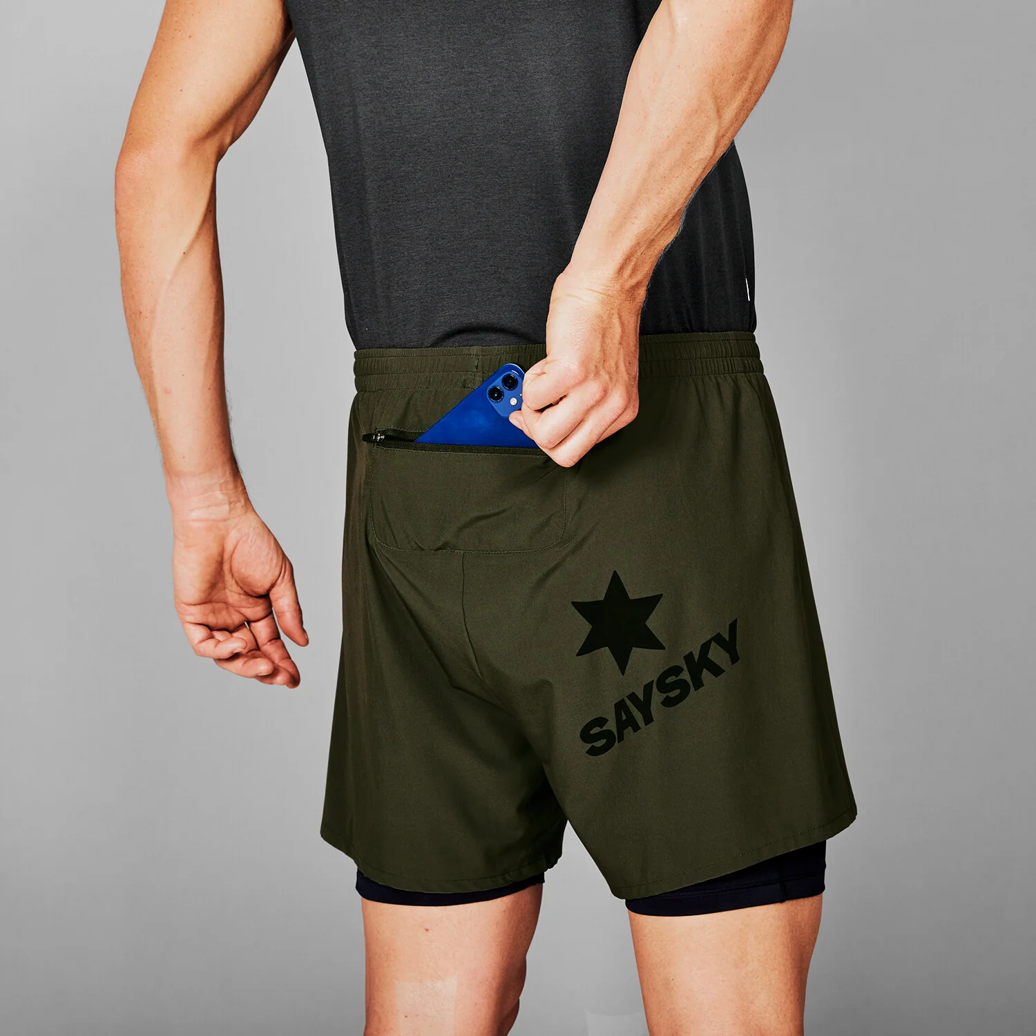 2 in 1 Pace Shorts 5'' - Image 6