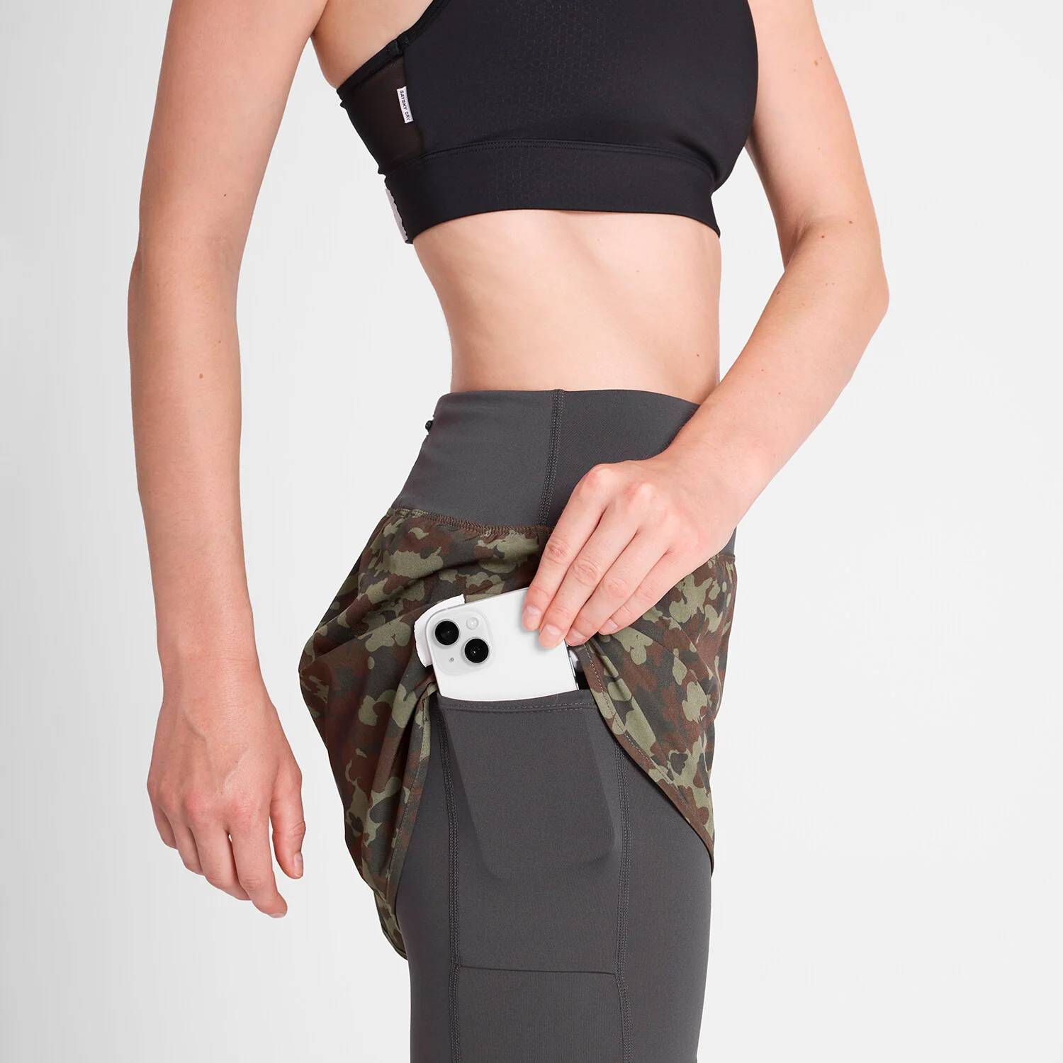 Camo Pace 2 in 1 Shorts 3" - Image 5