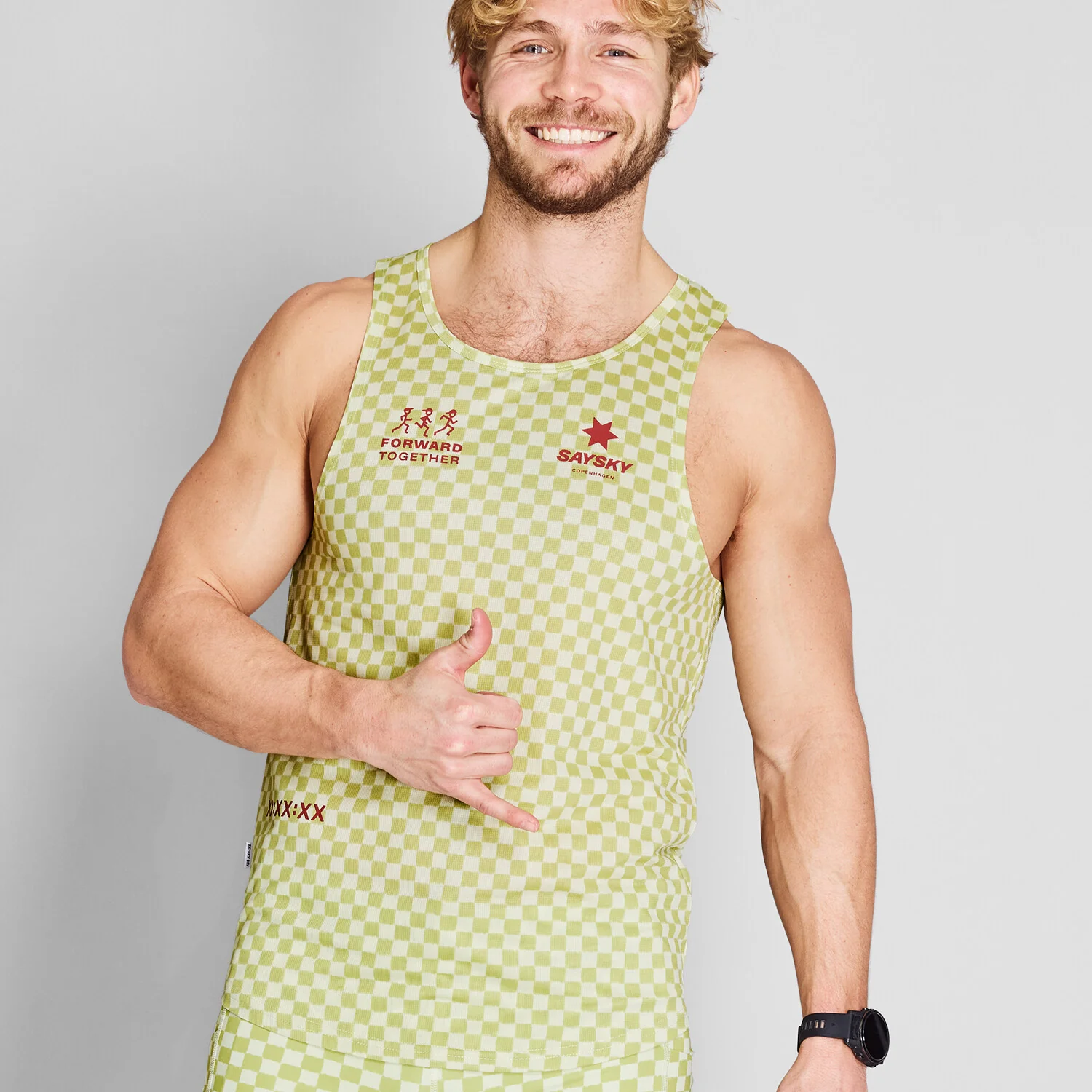 Checker Combat Singlet - Image 2