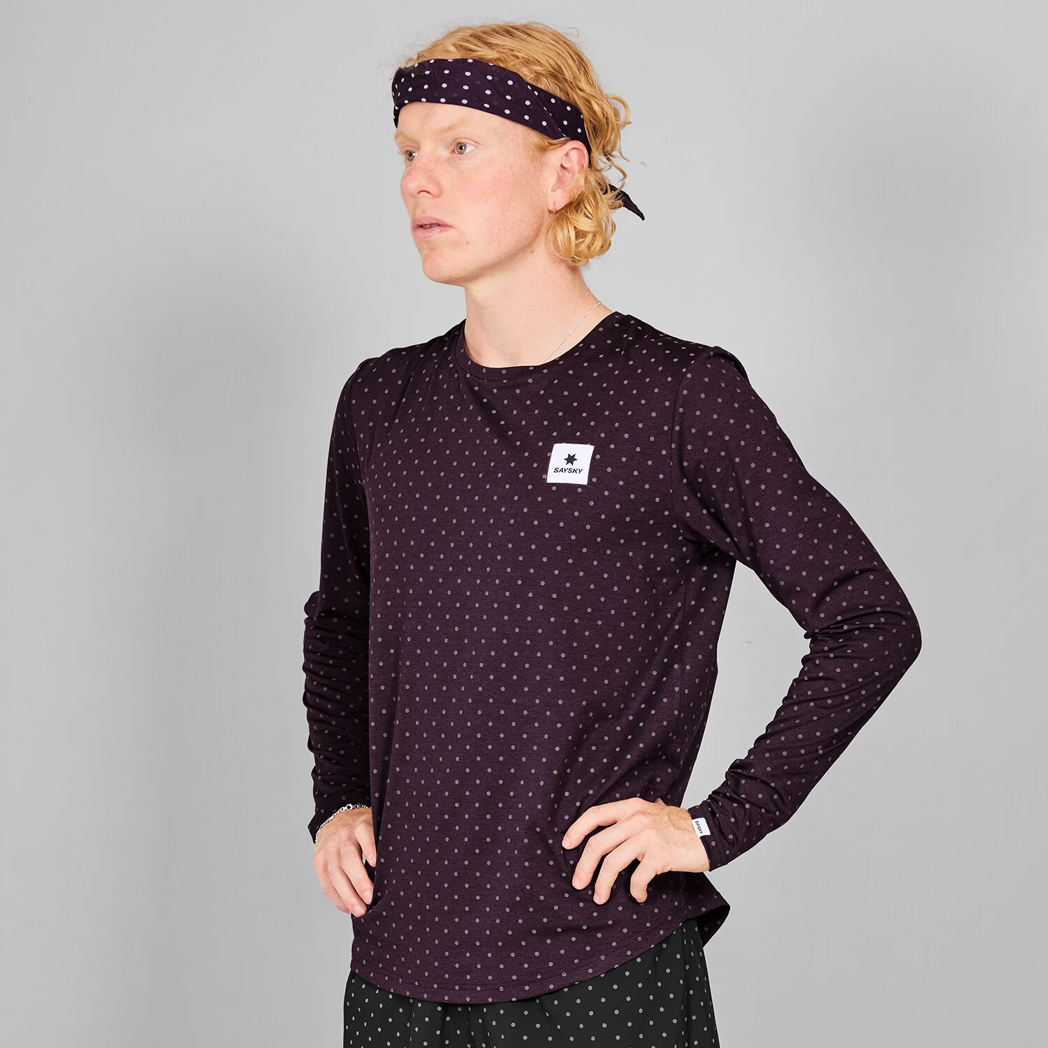 Reflective Polka Pace Long Sleeve - Image 2