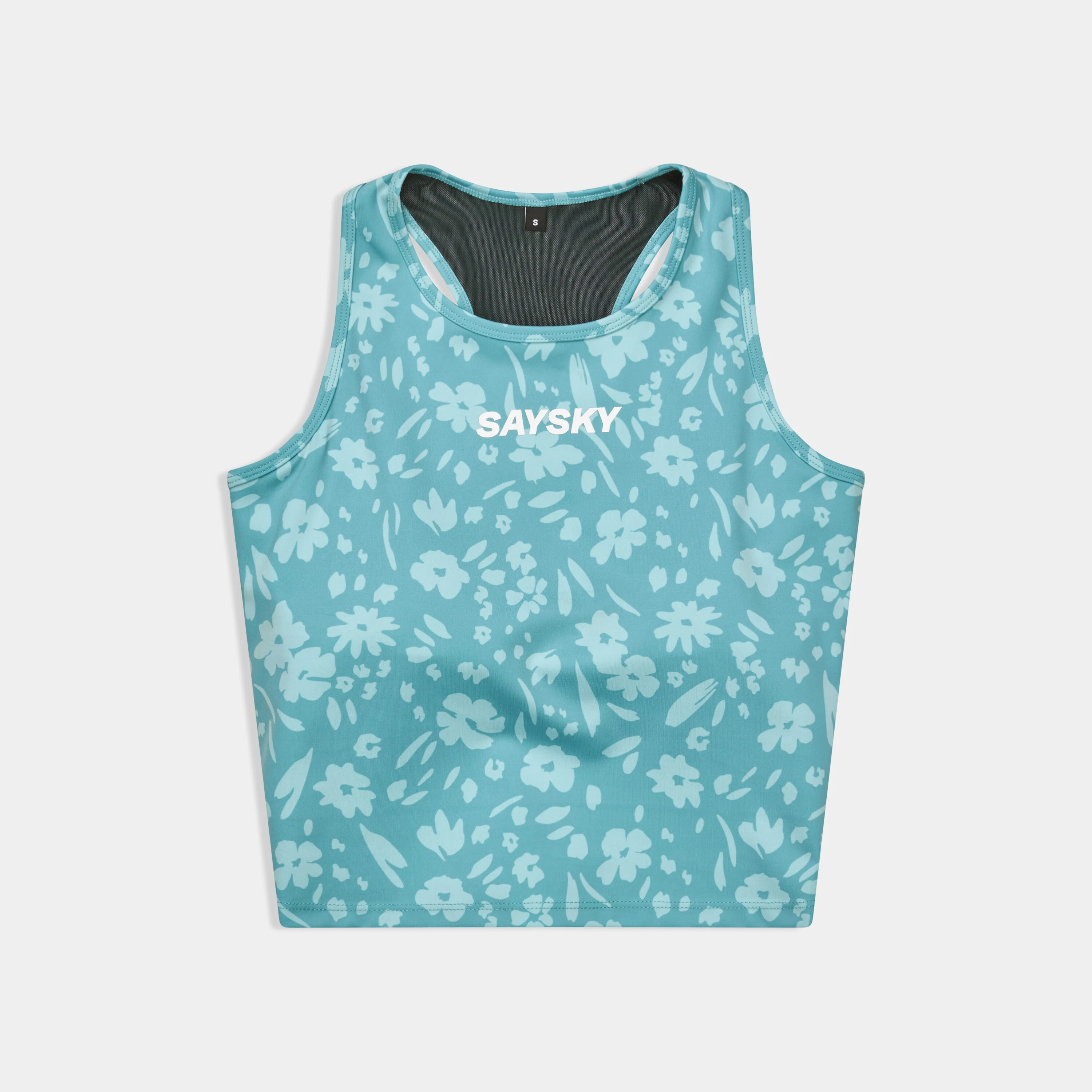 Flower Combat Crop Top