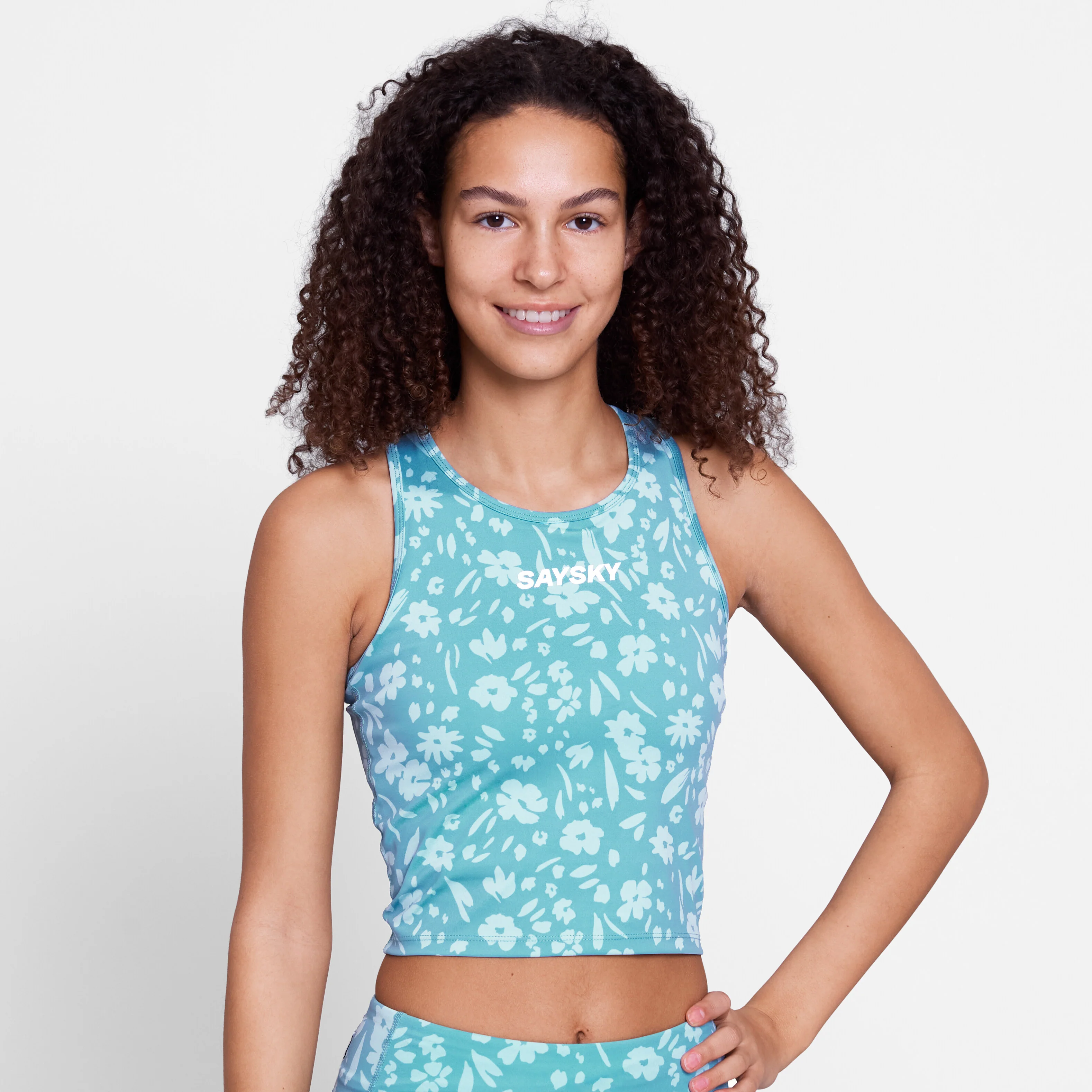 Flower Combat Crop Top - Image 2