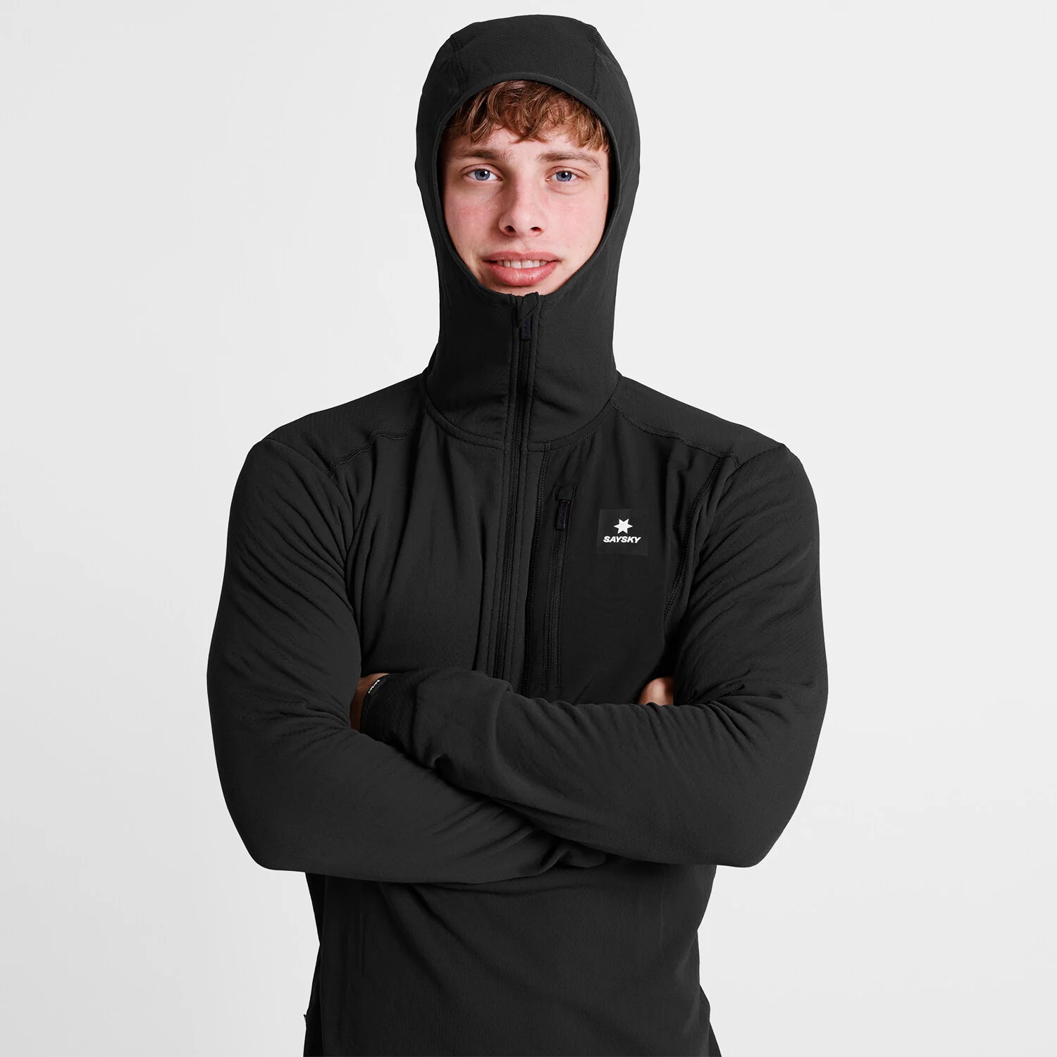 Combat Half Zip Fleece Hoodie - Image 6