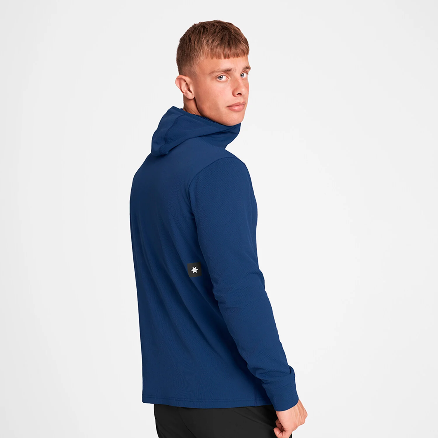 Combat Half Zip Fleece Hoodie - Image 3
