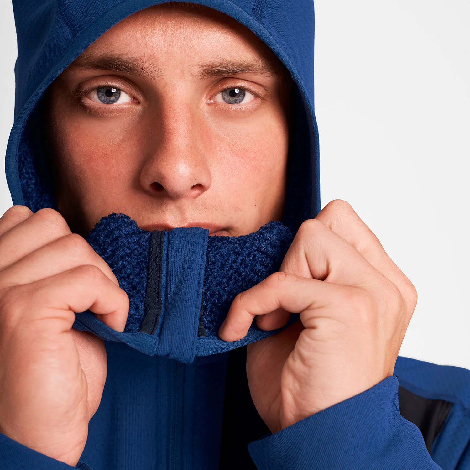 Combat Half Zip Fleece Hoodie - Image 5
