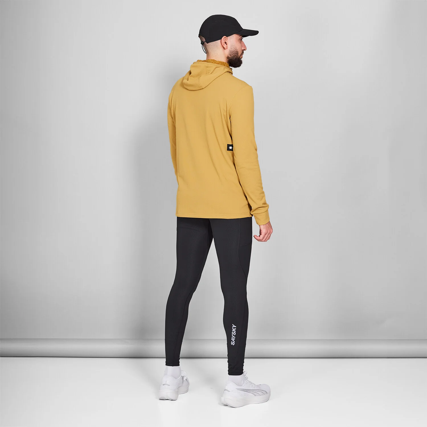 Combat Half Zip Fleece Hoodie - Image 2