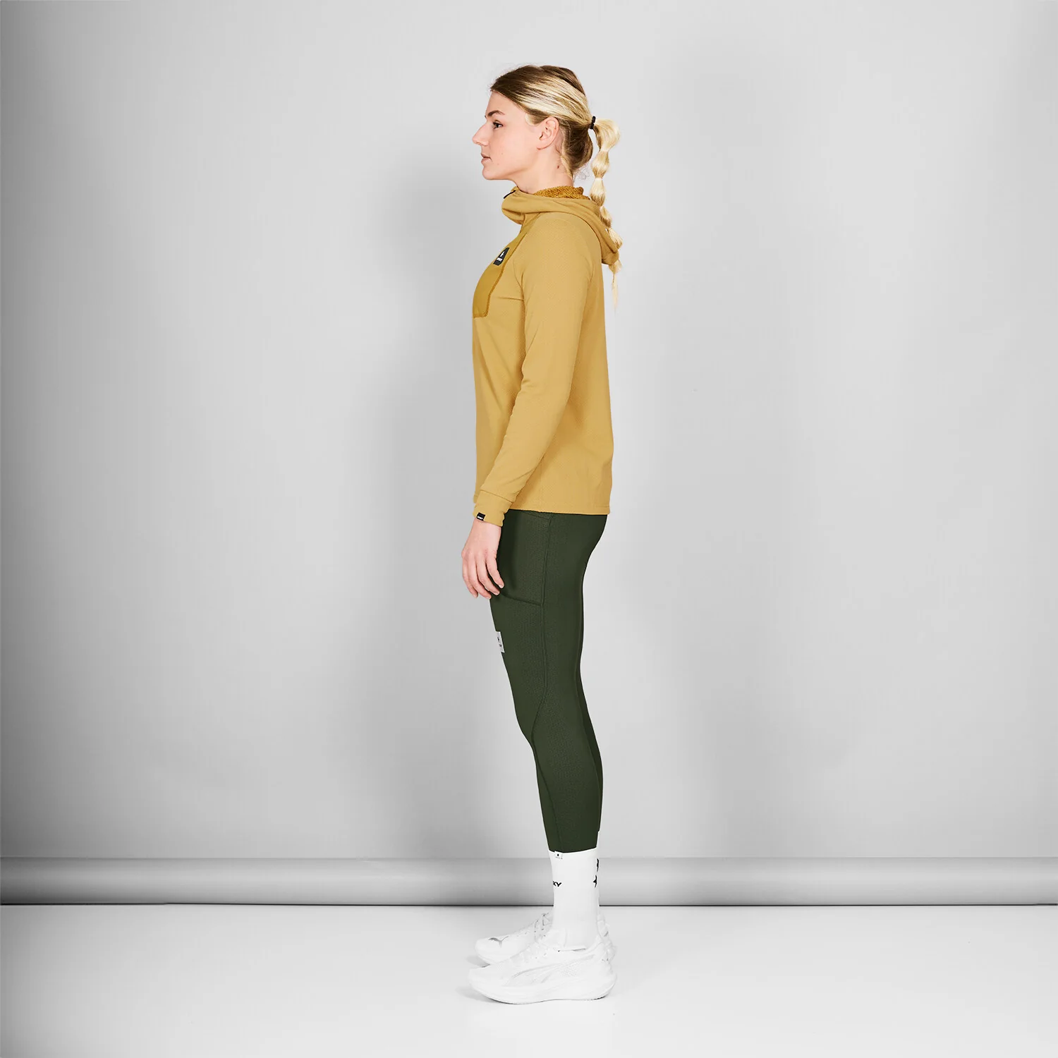 Combat Half Zip Fleece Hoodie - Image 3