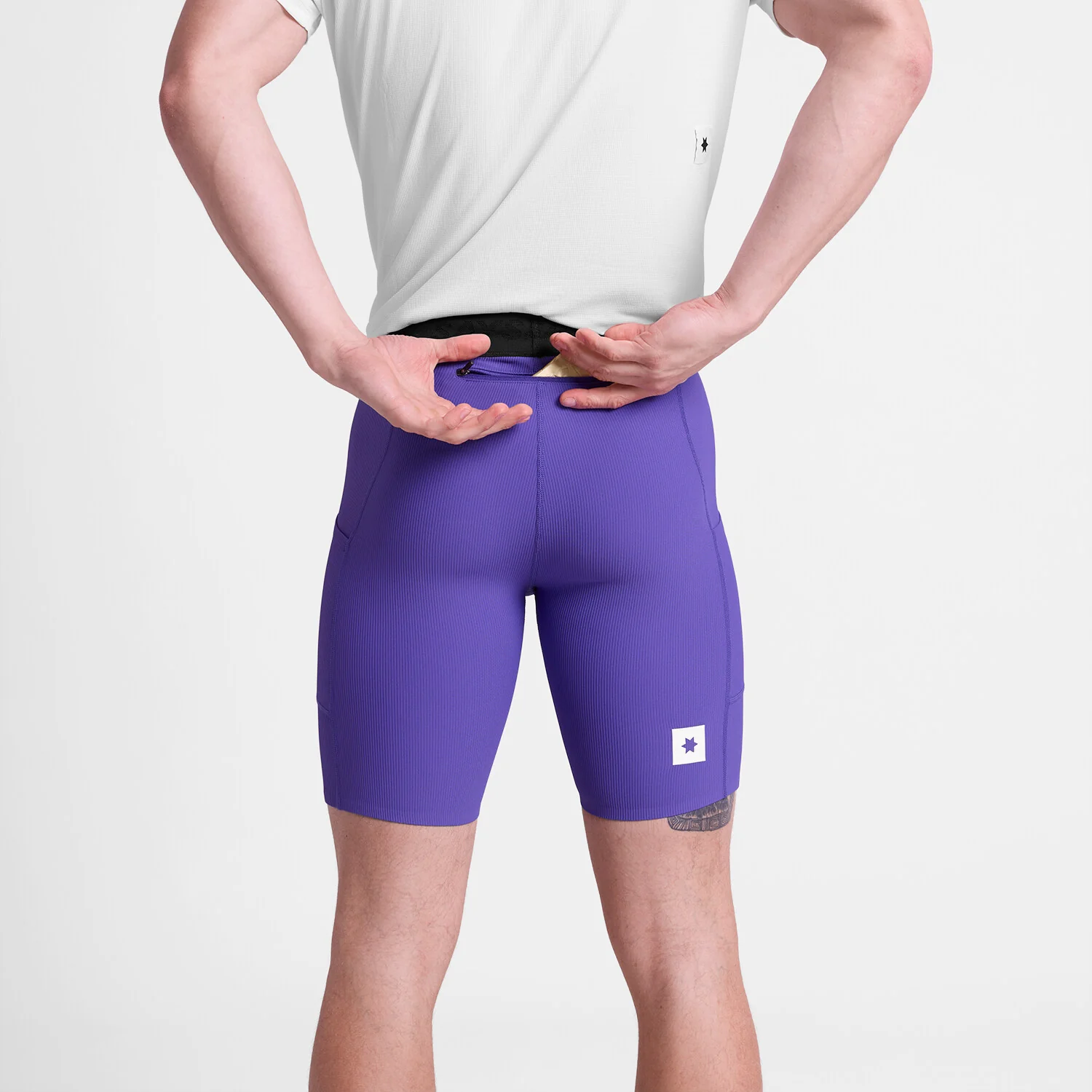 Combat+ Rib Short Tights 8'' - Image 3