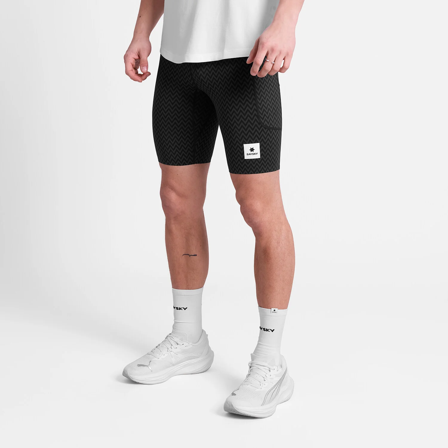 Zig Zag Combat+ Short Tights 9" - Image 2