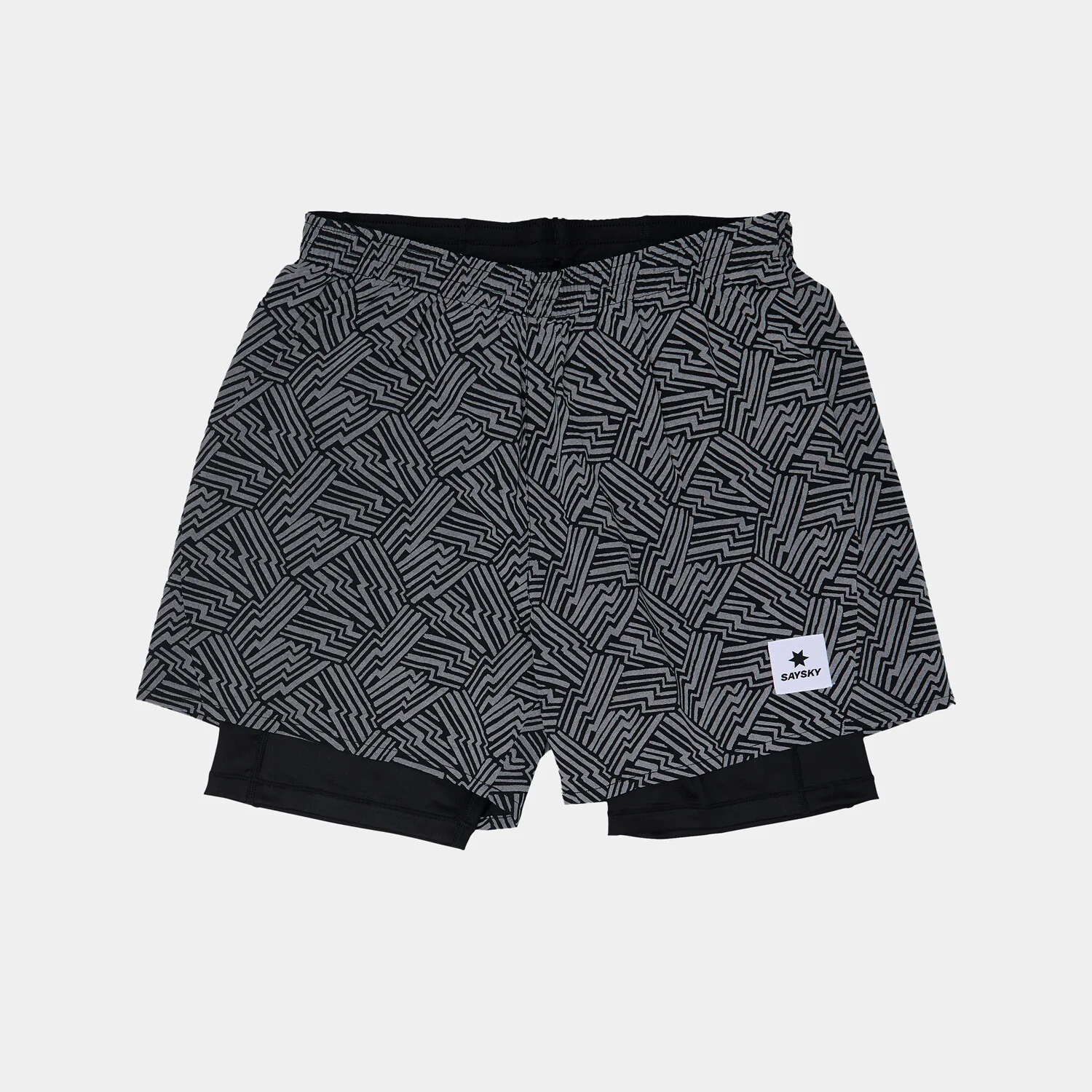 Reflective Pace 2 in 1 Shorts 5''