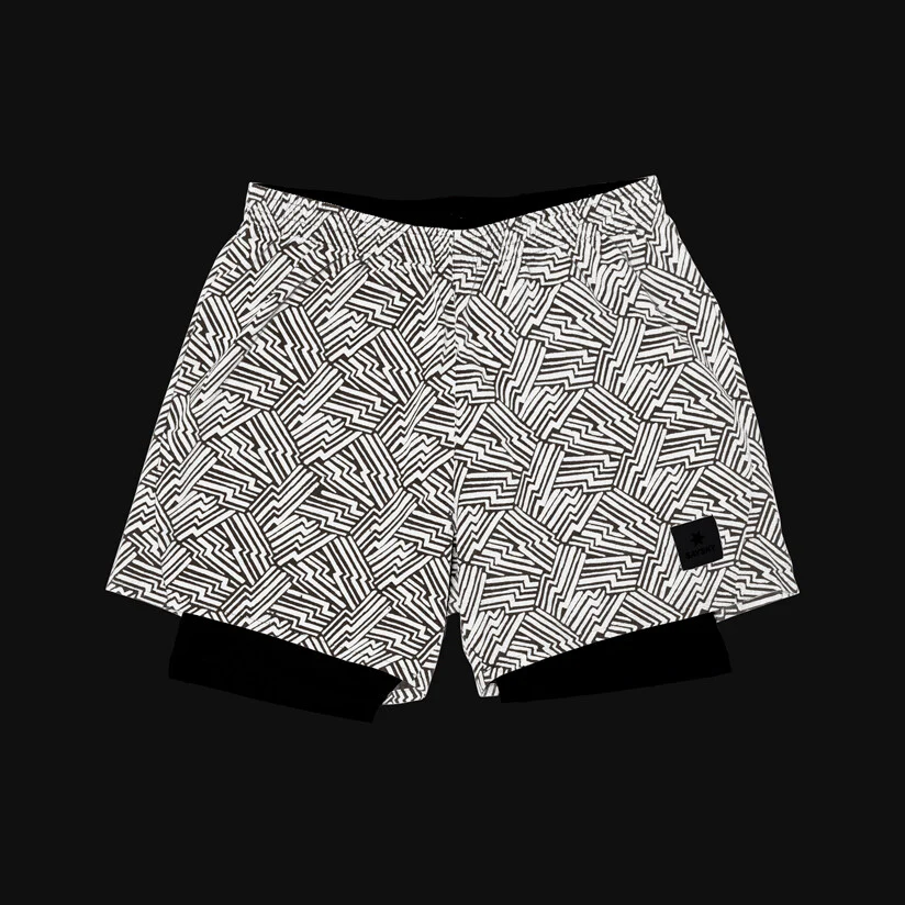 Reflective Pace 2 in 1 Shorts 5'' - Image 7