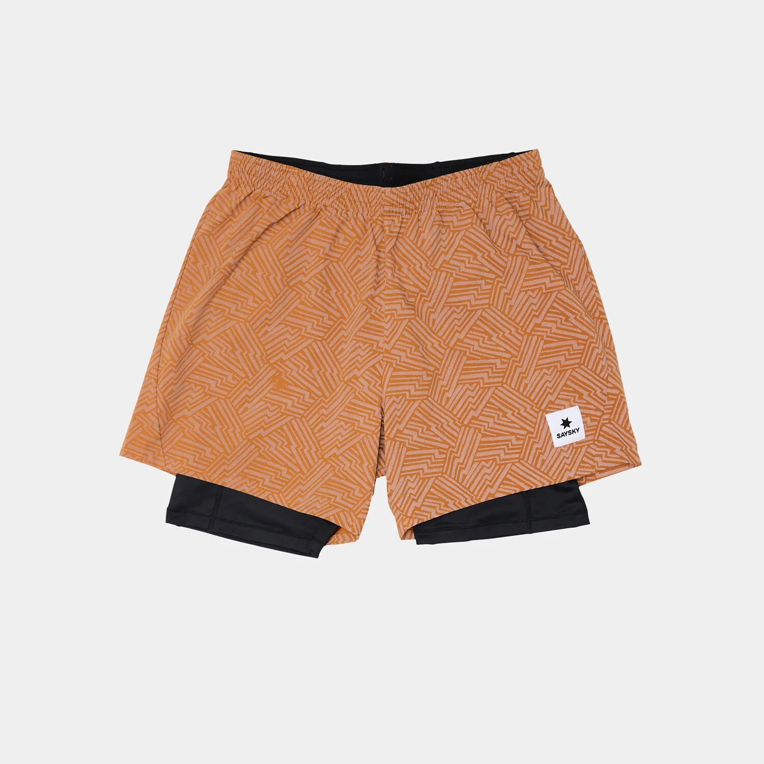 Reflective Pace 2 in 1 Shorts 5''