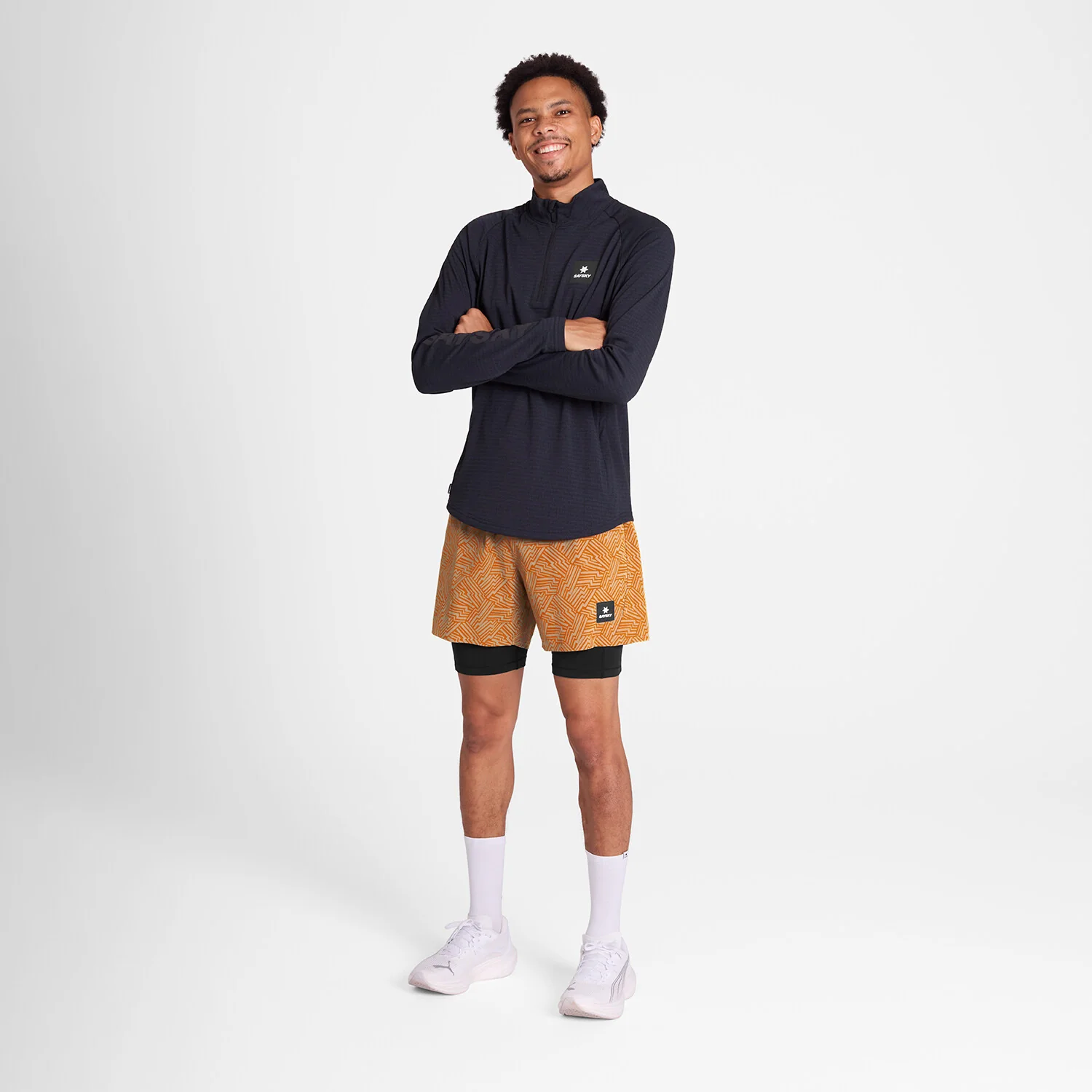 Reflective Pace 2 in 1 Shorts 5'' - Image 6