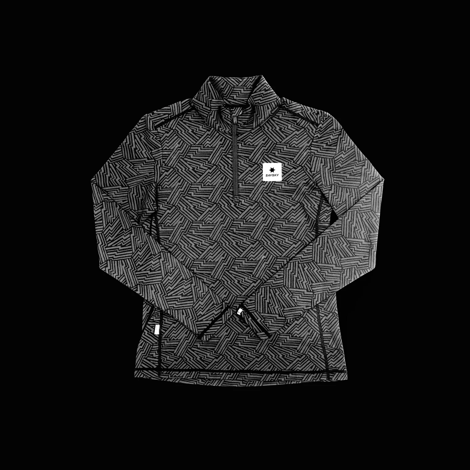 Reflective Pace Half Zip Long Sleeve - Image 5