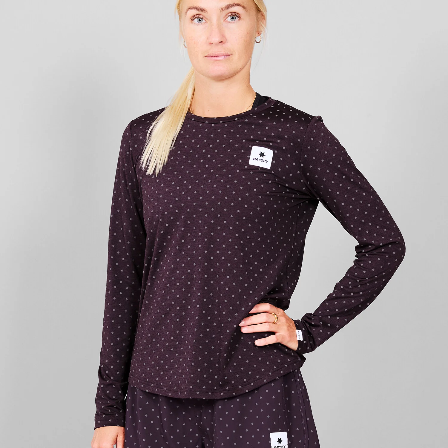 Reflective Polka Pace Long Sleeve - Image 2