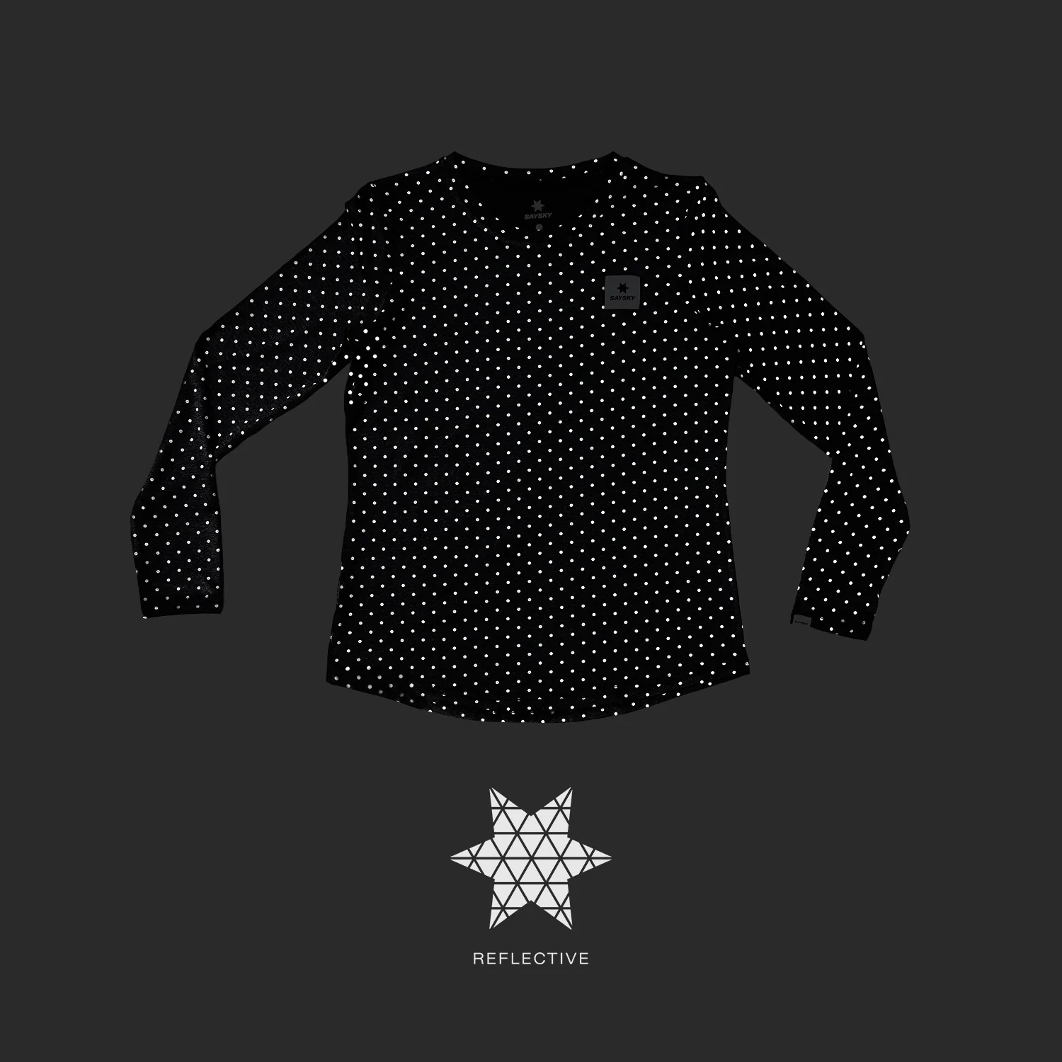 Reflective Polka Pace Long Sleeve - Image 5